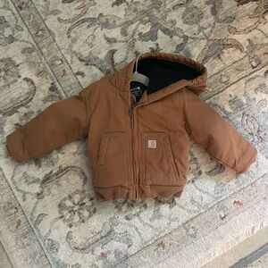 Carhartt Tan Hooded Jacket